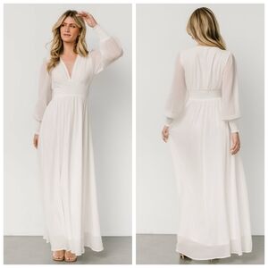 Baltic Born Olivia White Maxi Dress